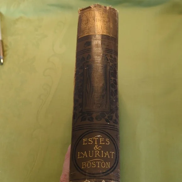 True First Edition, 1887, Hans Christian Andersen's Fairy Tales, Estes & Lauriat - Picture 7 of 10